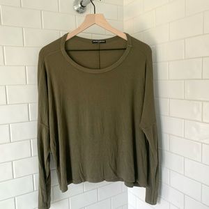 Brandy Melville Army Green Thermal